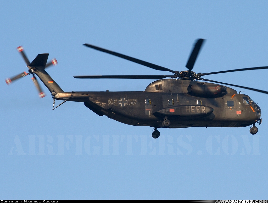 Germany - Army Sikorsky CH-53G (S-65) 84+57 at Holzdorf (ETSH), Germany