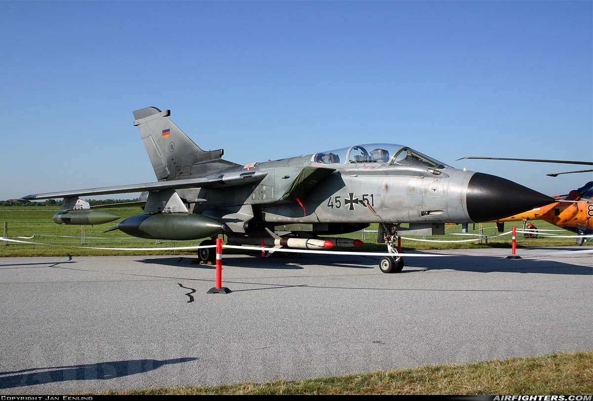 Germany - Air Force Panavia Tornado IDS 45+51 at Skrydstrup (EKSP), Denmark