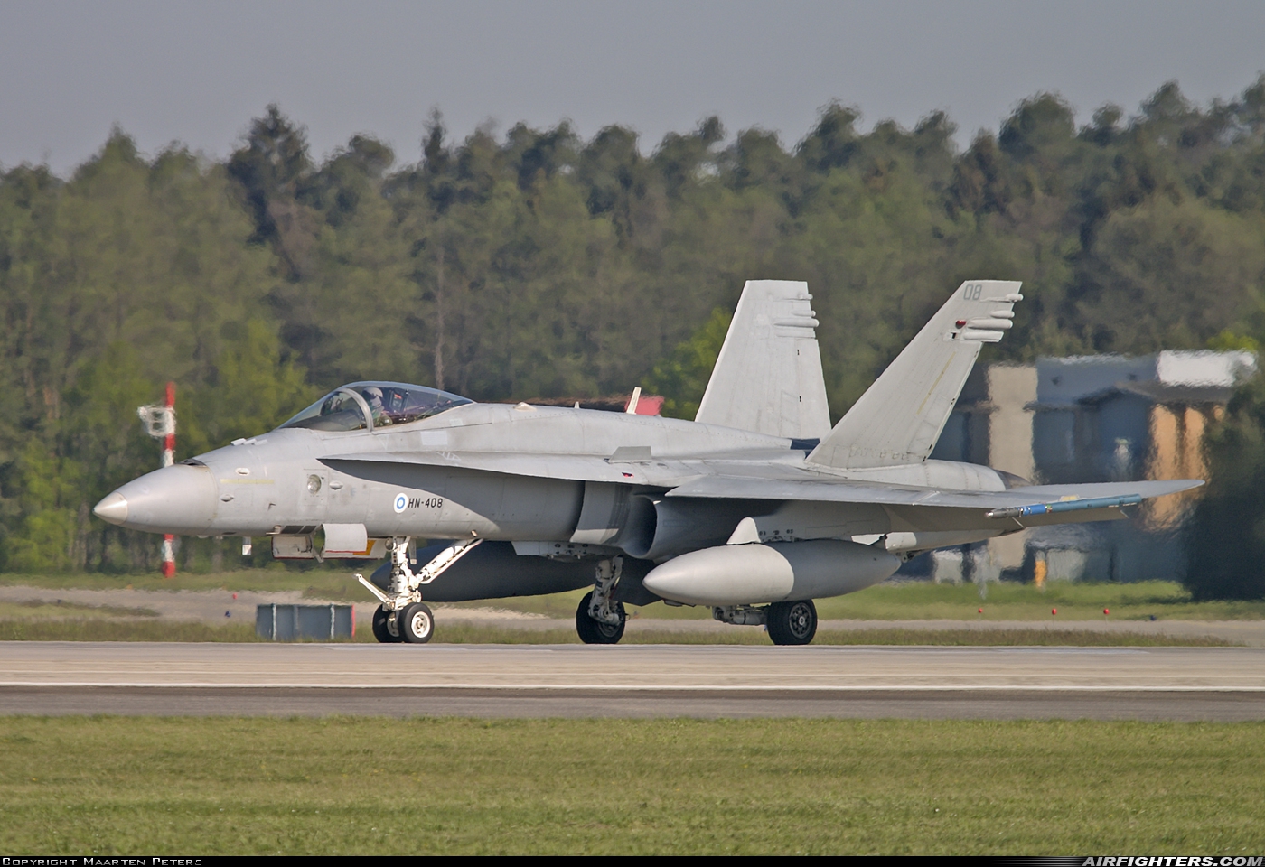 Finland - Air Force McDonnell Douglas F/A-18C Hornet HN-408 at Ingolstadt - Manching (ETSI), Germany