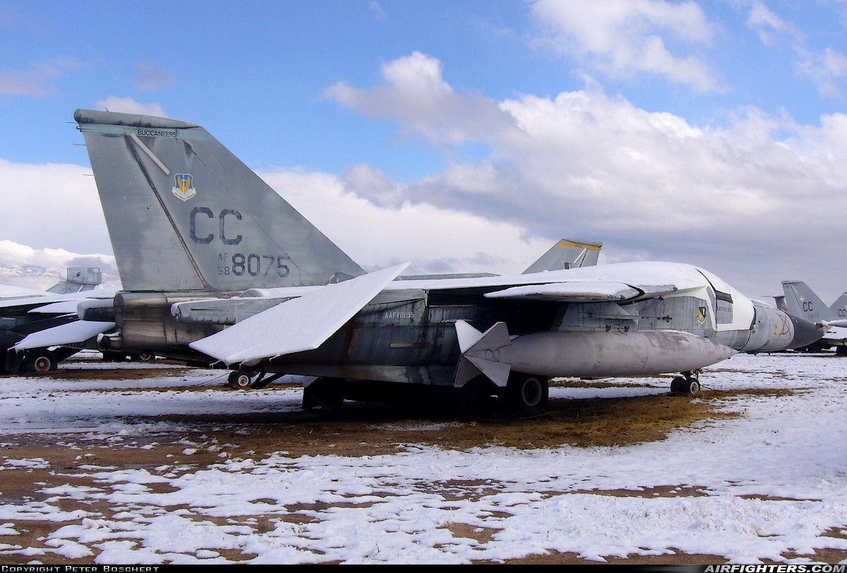 USA - Air Force General Dynamics F-111E Aardvark 68-0075 at Tucson - Davis-Monthan AFB (DMA / KDMA), USA