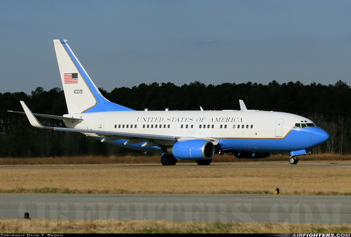 USA - Air Force Boeing C-40B (737-7CP BBJ) 01-0015 at Virginia Beach - Oceana NAS / Apollo Soucek Field (NTU / KNTU), USA