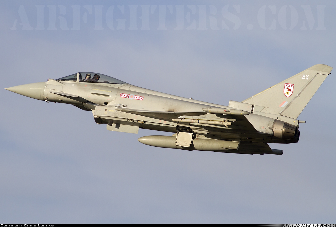 UK - Air Force Eurofighter Typhoon FGR4 ZJ928 at Coningsby (EGXC), UK