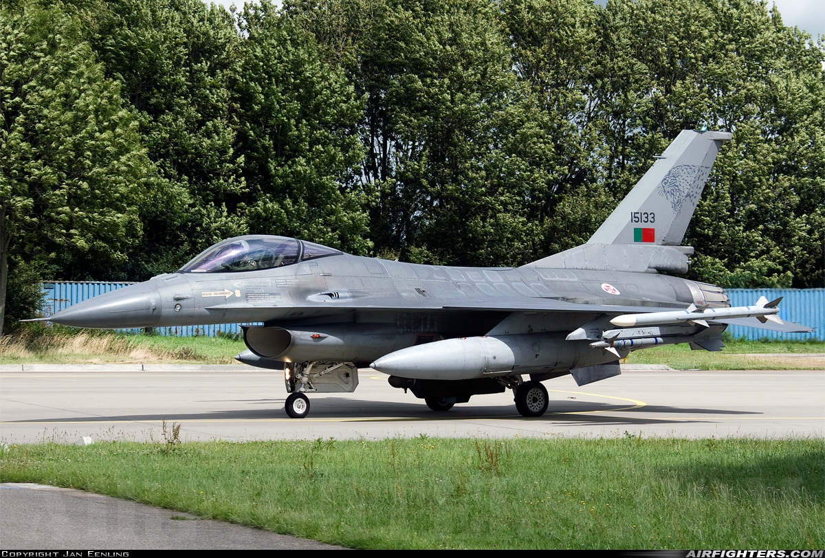 Portugal - Air Force General Dynamics F-16AM Fighting Falcon 15133 at Leeuwarden (LWR / EHLW), Netherlands