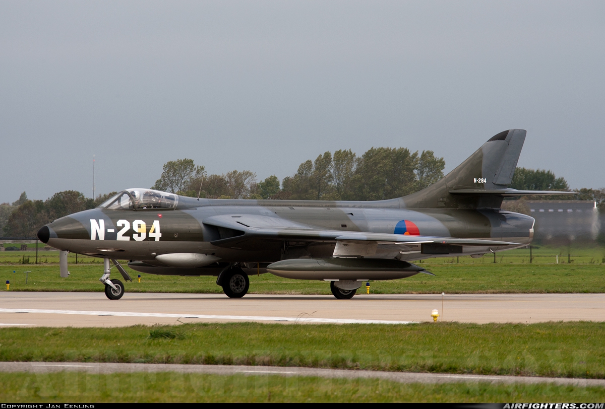 Private Hawker Hunter F6A G-KAXF at Leeuwarden (LWR / EHLW), Netherlands