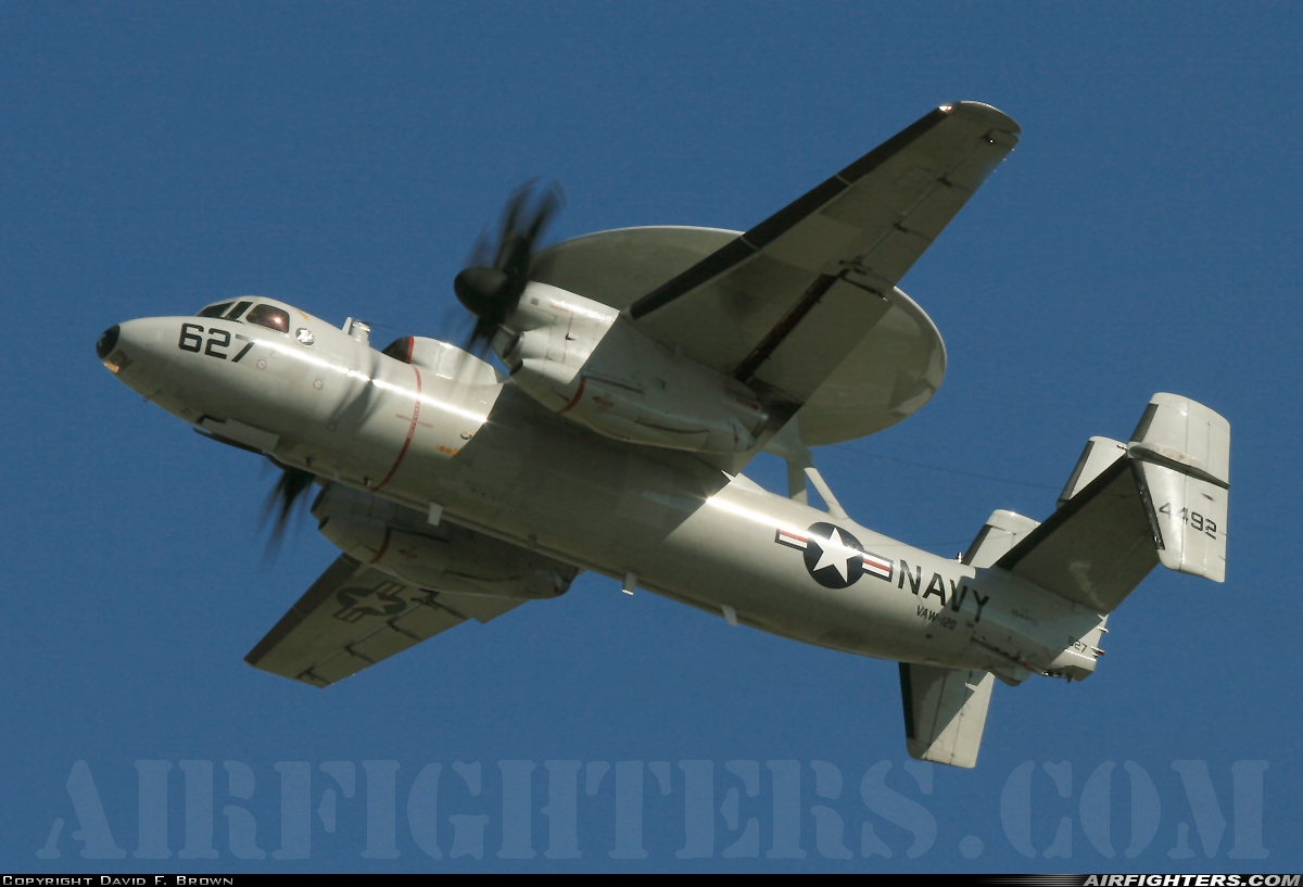 USA - Navy Grumman E-2C Hawkeye 164492 at Virginia Beach - Oceana NAS / Apollo Soucek Field (NTU / KNTU), USA