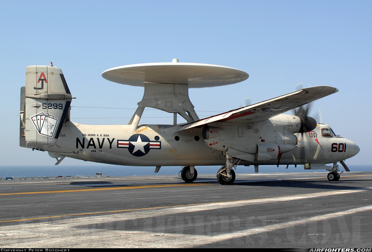 USA - Navy Grumman E-2C Hawkeye 165299 at Off-Airport - Persian Gulf, International Airspace