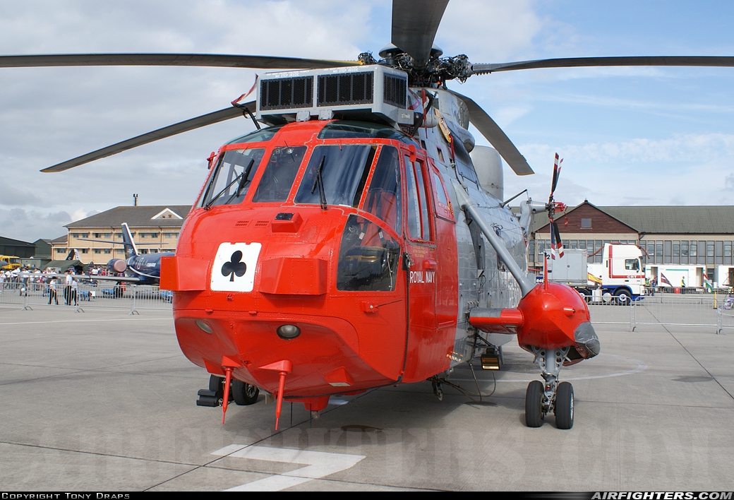 UK - Navy Westland Sea King HU5 ZA134 at Yeovilton (YEO / EGDY), UK