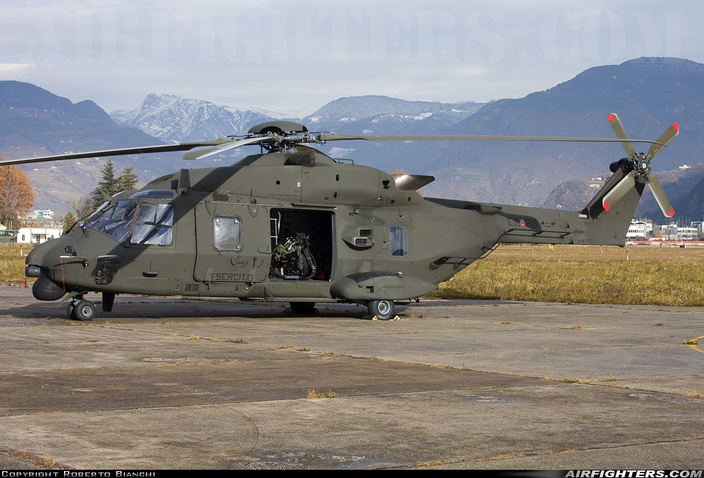Italy - Army NHI UH-90A (NH-90TTH) MM81532 at Bolzano (- Dolomiti / G. Sabelli) (BZO / LIPB), Italy