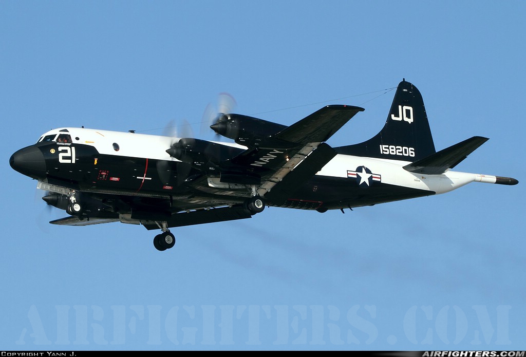 USA - Navy Lockheed P-3C Orion 158206 at San Diego - North Island NAS / Halsey Field (NZY / KNZY), USA