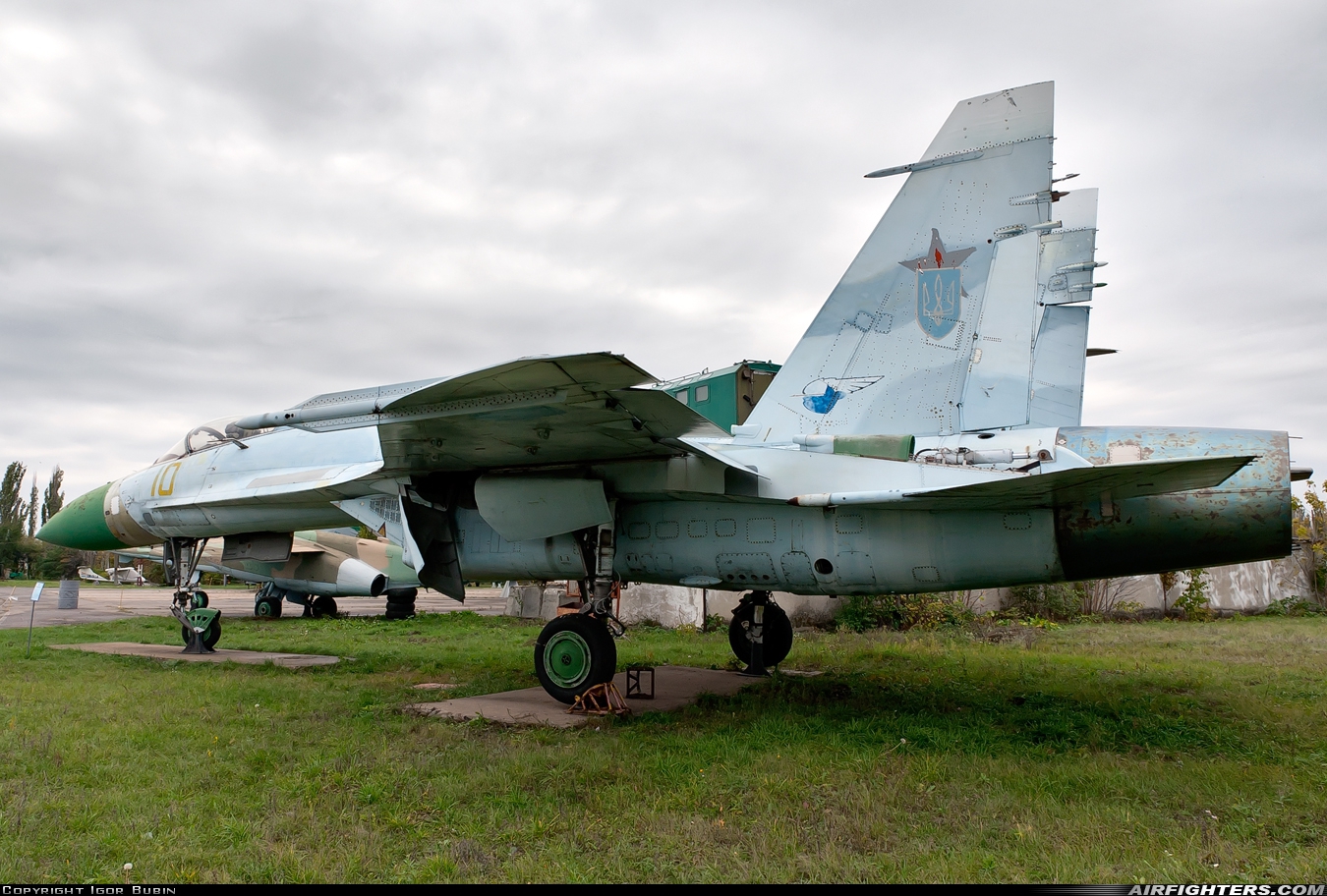 Russia - Air Force Sukhoi T-10-10  at Lugansk - Ostraya Mogila (UKHO), Ukraine