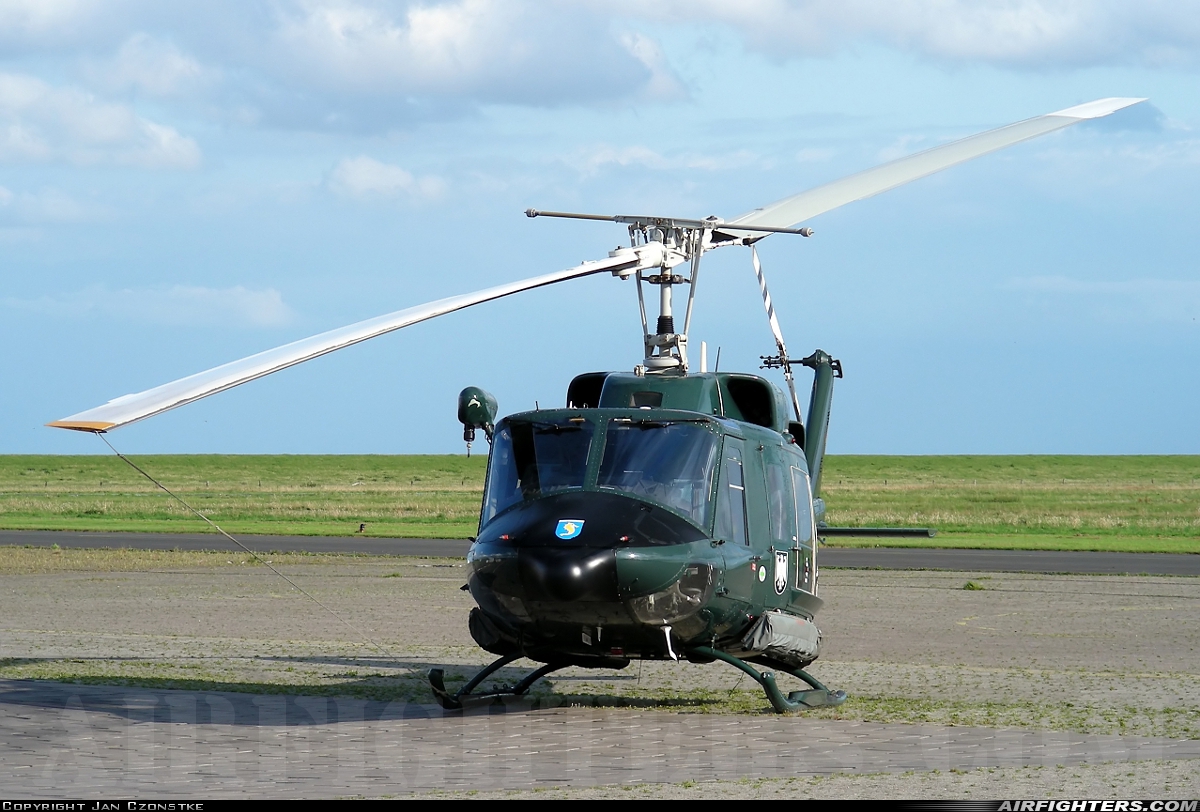 Germany - Bundespolizei Bell 212 D-HGPP at Wilhelmshaven - Mariensiel (WVN / EDWI), Germany