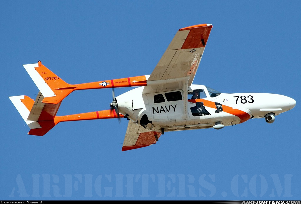 USA - Navy Cessna O-2A Pelican 167783 at Yuma - MCAS / Int. (NYL / KNYL), USA