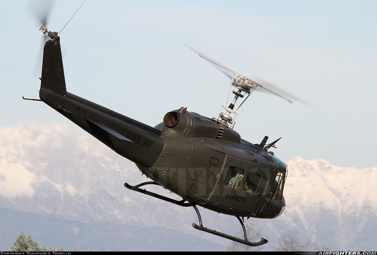 Italy - Army Agusta-Bell AB-205A-1 MM80559 at Casarsa della Delizia (LIDK), Italy