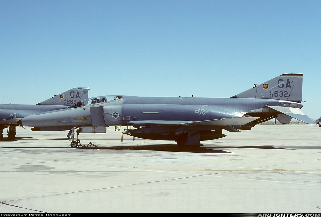 Germany - Air Force McDonnell Douglas F-4E Phantom II 75-0632 at Victorville - Southern California Logistics (Int.) (George AFB) (VCV), USA
