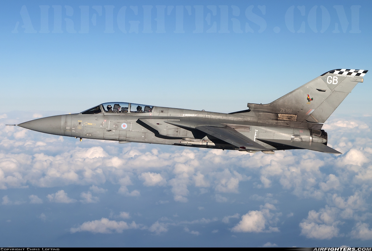 UK - Air Force Panavia Tornado F3 ZE161 at In Flight, UK