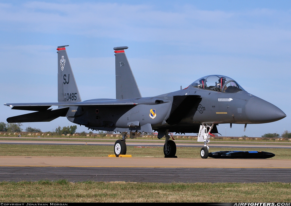USA - Air Force McDonnell Douglas F-15E Strike Eagle 89-0485 at Fort Worth - Alliance (AFW / KAFW), USA