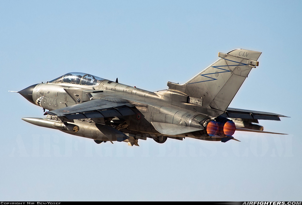 Italy - Air Force Panavia Tornado ECR MM7020 at Ovda (VDA / LLOV), Israel