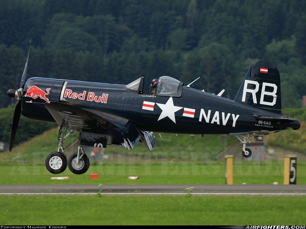 Private - Red Bull Vought F4U-4 Corsair OE-EAS at Zeltweg (LOXZ), Austria