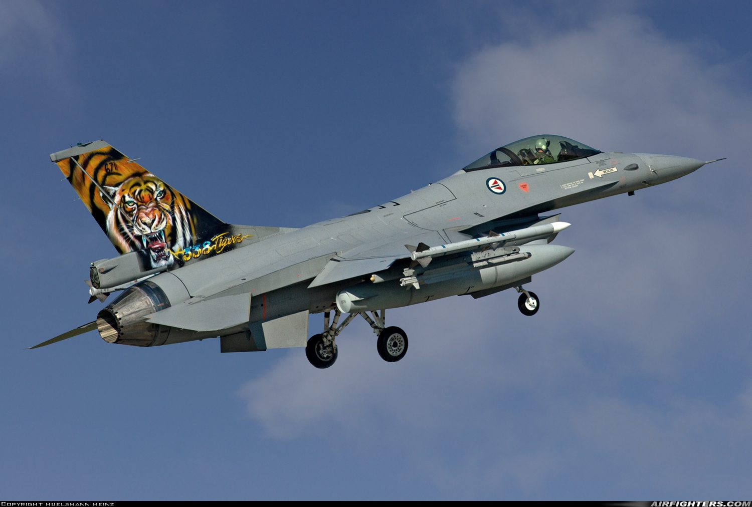 Norway - Air Force General Dynamics F-16AM Fighting Falcon 671 at Uden - Volkel (UDE / EHVK), Netherlands