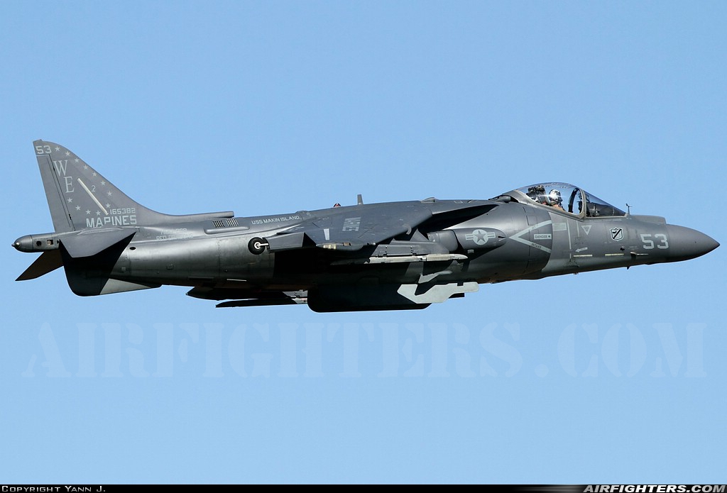USA - Marines McDonnell Douglas AV-8B+ Harrier ll 165382 at Yuma - MCAS / Int. (NYL / KNYL), USA