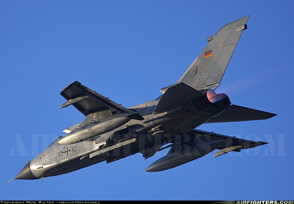 Germany - Air Force Panavia Tornado IDS(T) 43+10 at Norvenich (ETNN), Germany