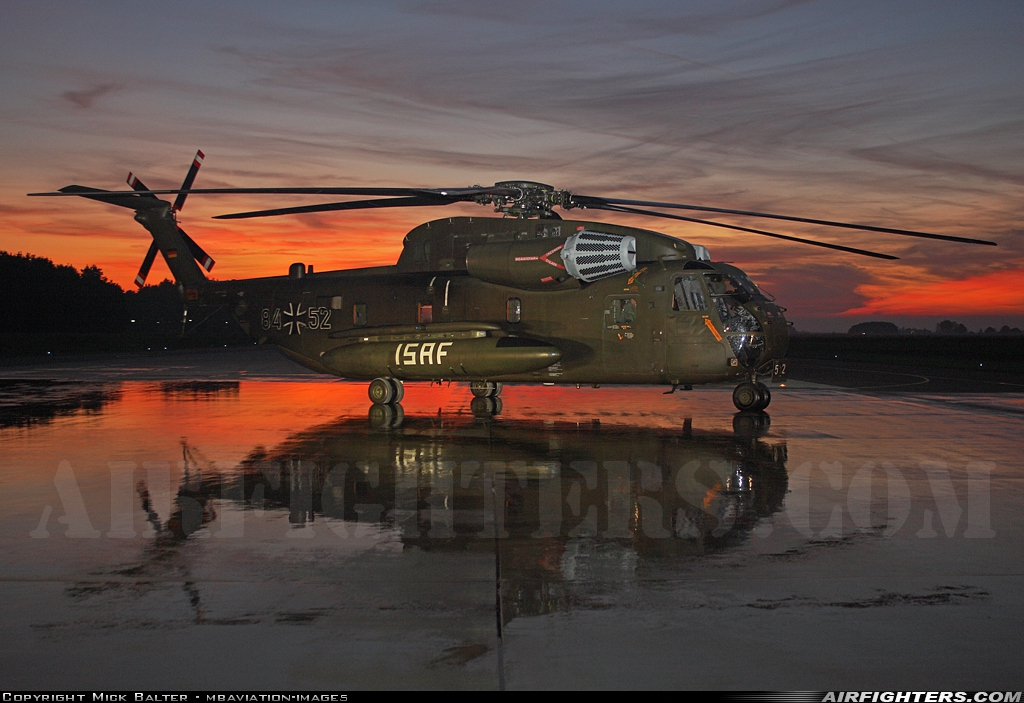 Germany - Army Sikorsky CH-53GS (S-65) 84+52 at Laupheim (ETHL), Germany