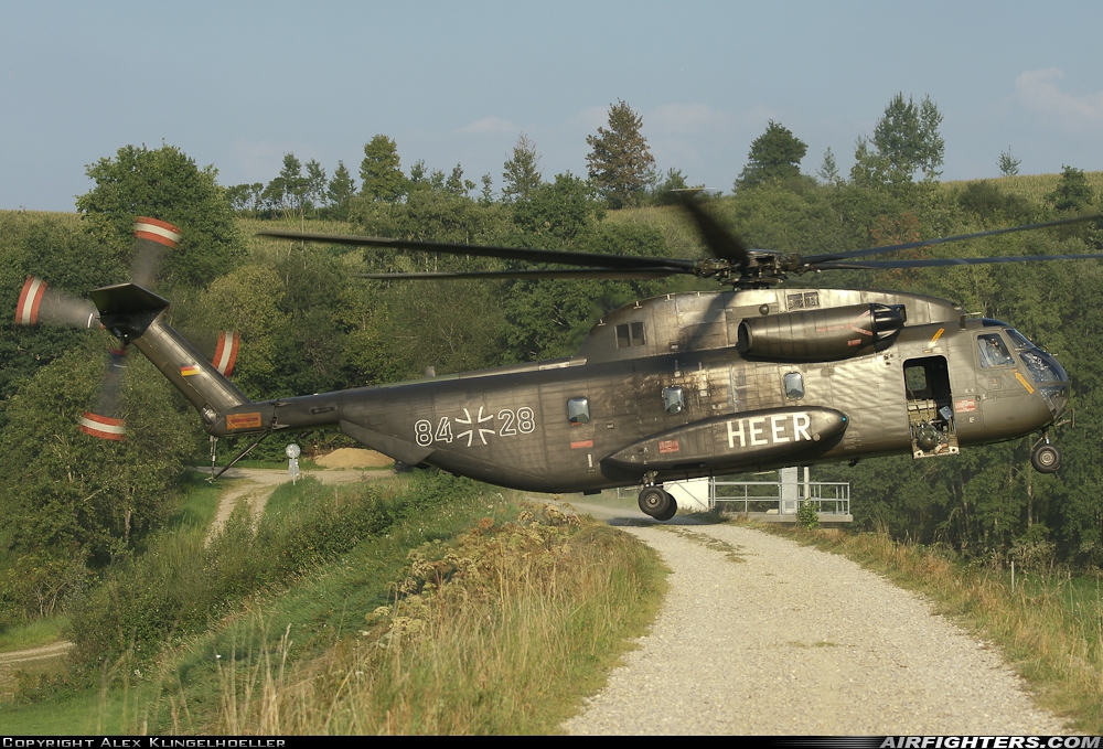Germany - Army Sikorsky CH-53G (S-65) 84+28 at Laupheim (ETHL), Germany