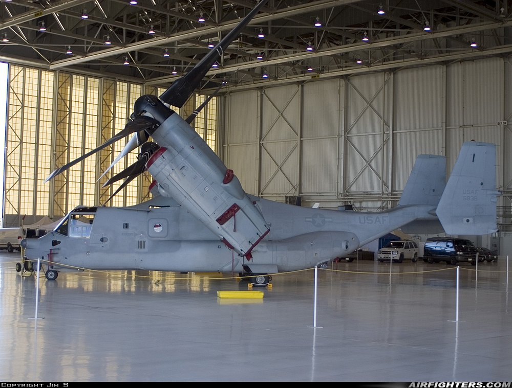 USA - Air Force Bell / Boeing CV-22B Osprey 165839 at Edwards - AFB (EDW / KEDW), USA