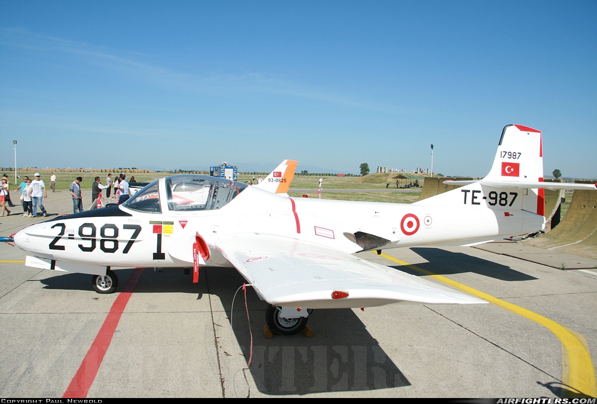 Türkiye - Air Force Cessna T-37C Tweety Bird (318C) 64-17987 at Izmir - Cigli (IGL / LTBL), Türkiye