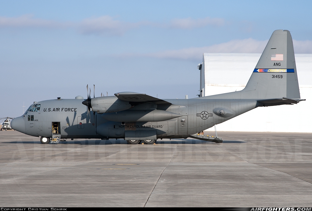 USA - Air Force Lockheed C-130H Hercules (L-382) 93-1459 at Mazar-e-Sharif (OAMS / MZR), Afghanistan
