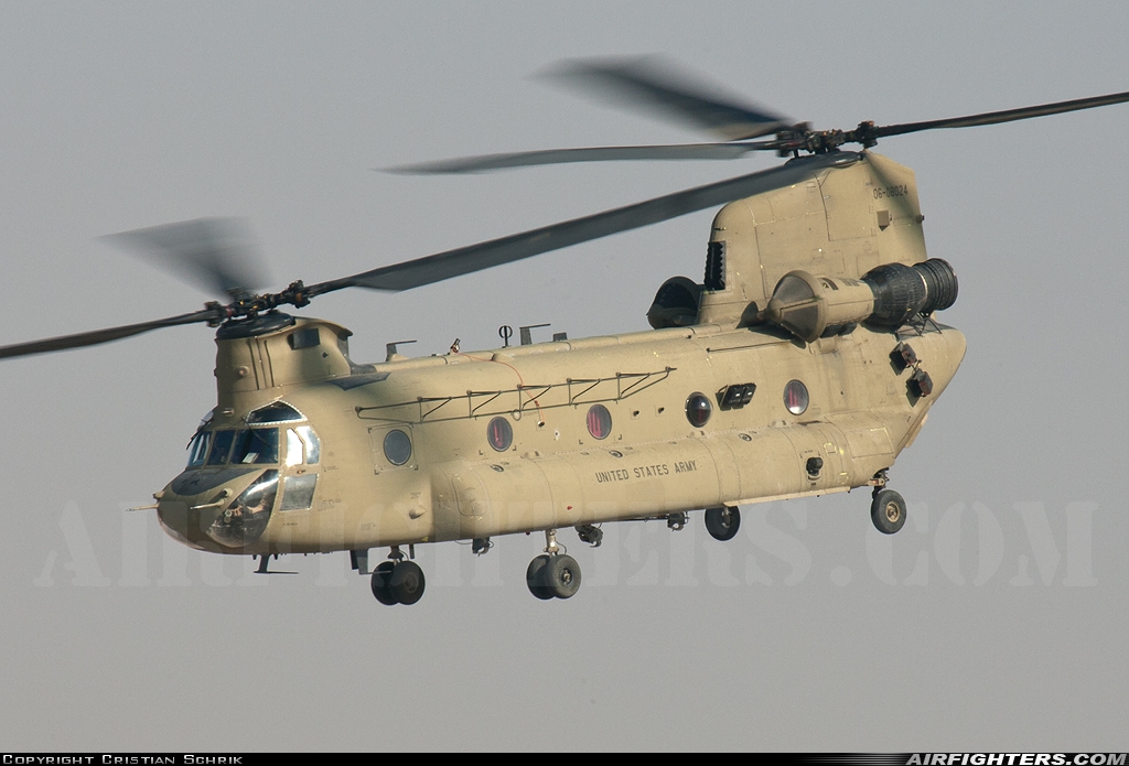 USA - Army Boeing Vertol CH-47F Chinook 06-08024 at Mazar-e-Sharif (OAMS / MZR), Afghanistan