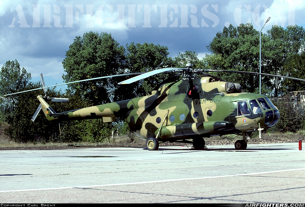 Macedonia - Air Force Mil Mi-17 VAM-302 at Constanta - Mihail Kogalniceanu (CND / LRCK), Romania