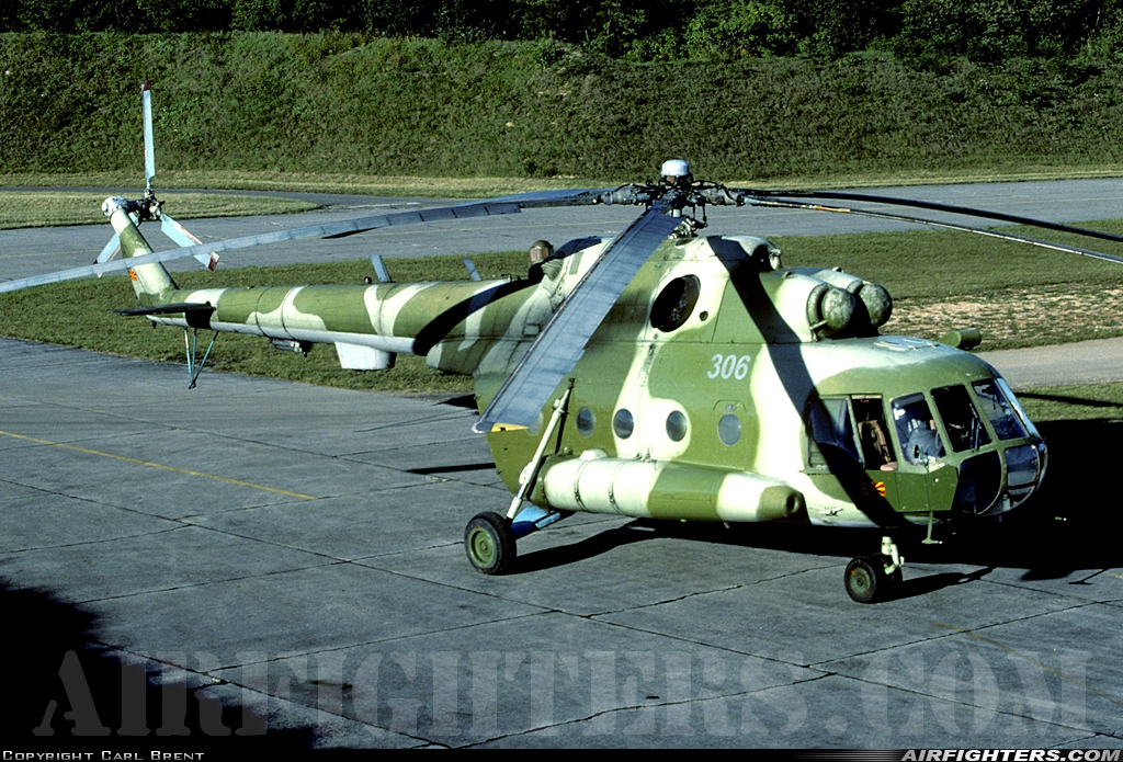 Macedonia - Air Force Mil Mi-8T 306 at St. Dizier - Robinson (LFSI), France