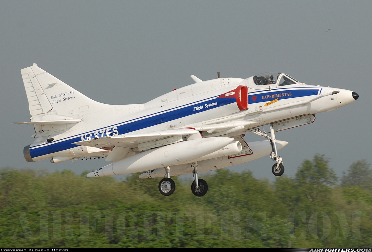 Company Owned - BAe Systems Douglas A-4N Skyhawk N437FS at Wittmundhafen (Wittmund) (ETNT), Germany