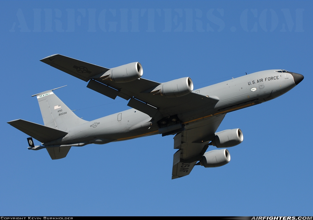 USA - Air Force Boeing KC-135R Stratotanker (717-148) 58-0098 at Bangor - International (BGR / KBGR), USA