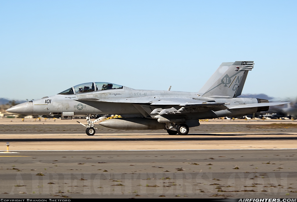 USA - Navy Boeing F/A-18F Super Hornet 166844 at San Diego - Miramar MCAS (NAS) / Mitscher Field (NKX / KNKX), USA