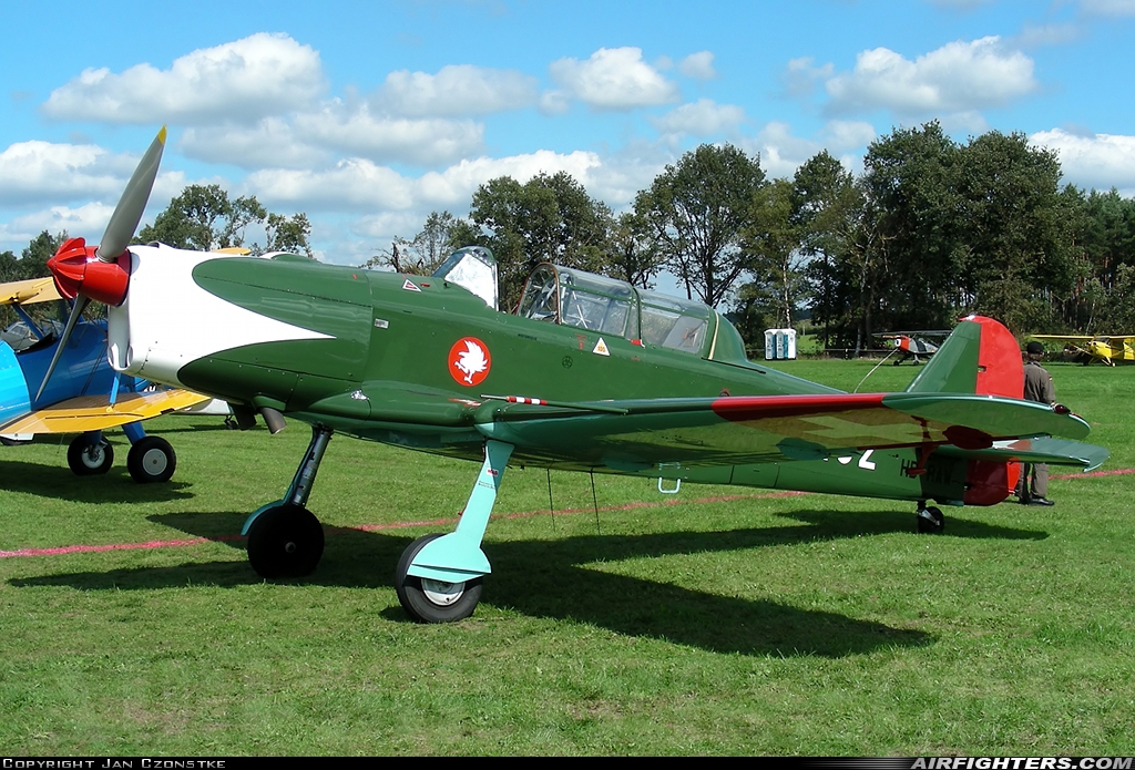 Private Pilatus P-2-06 HB-RAW at Weser - Wümme (EDWM), Germany