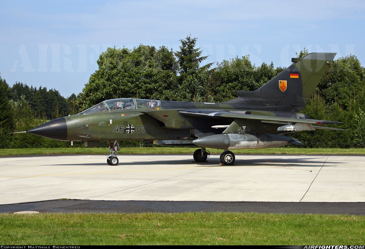 Germany - Air Force Panavia Tornado IDS(T) 46+07 at Buchel (ETSB), Germany
