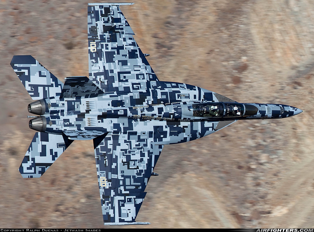 USA - Navy Boeing F/A-18F Super Hornet 165677 at Off-Airport - Rainbow Canyon area, USA