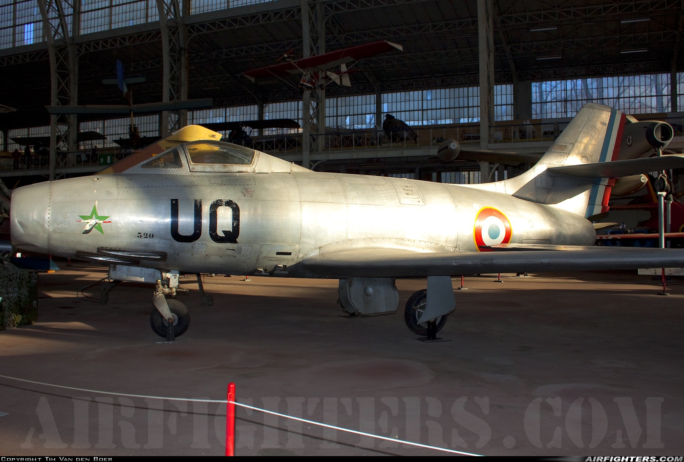 France - Air Force Dassault MD 450 Ouragan 320 at Off-Airport - Brussels, Belgium