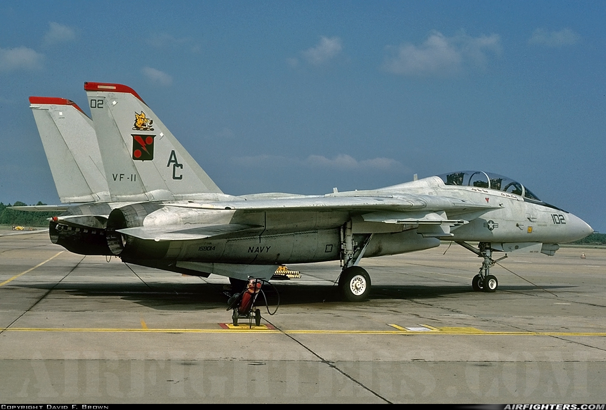 USA - Navy Grumman F-14A Tomcat 159014 at Virginia Beach - Oceana NAS / Apollo Soucek Field (NTU / KNTU), USA