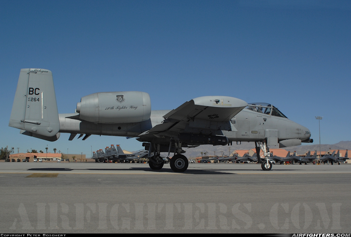 USA - Air Force Fairchild A-10C Thunderbolt II 80-0264 at Las Vegas - Nellis AFB (LSV / KLSV), USA