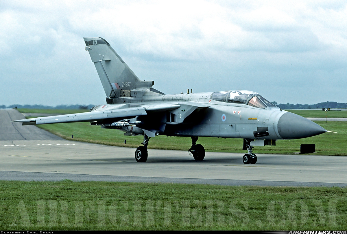 UK - Air Force Panavia Tornado F3(T) ZH557 at Waddington (WTN / EGXW), UK