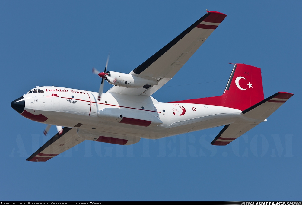 Türkiye - Air Force Transport Allianz C-160D 69-033 at Izmir - Cigli (IGL / LTBL), Türkiye