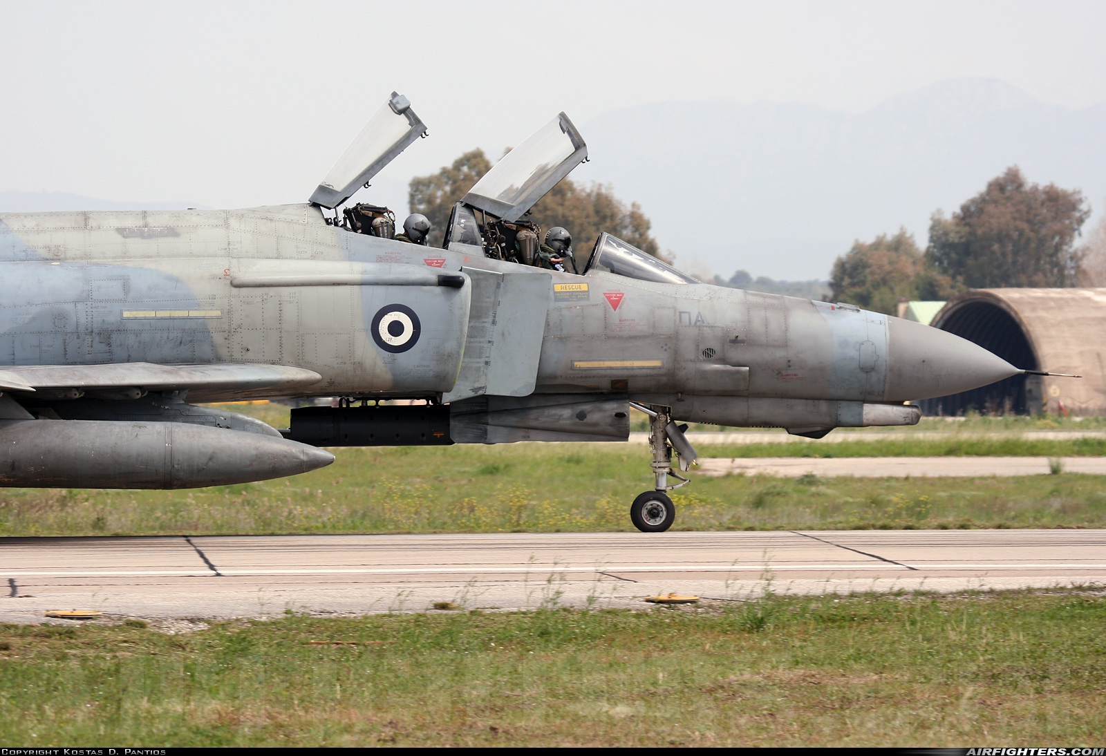 Greece - Air Force McDonnell Douglas F-4E AUP Phantom II 01518 at Andravida (Pyrgos -) (PYR / LGAD), Greece