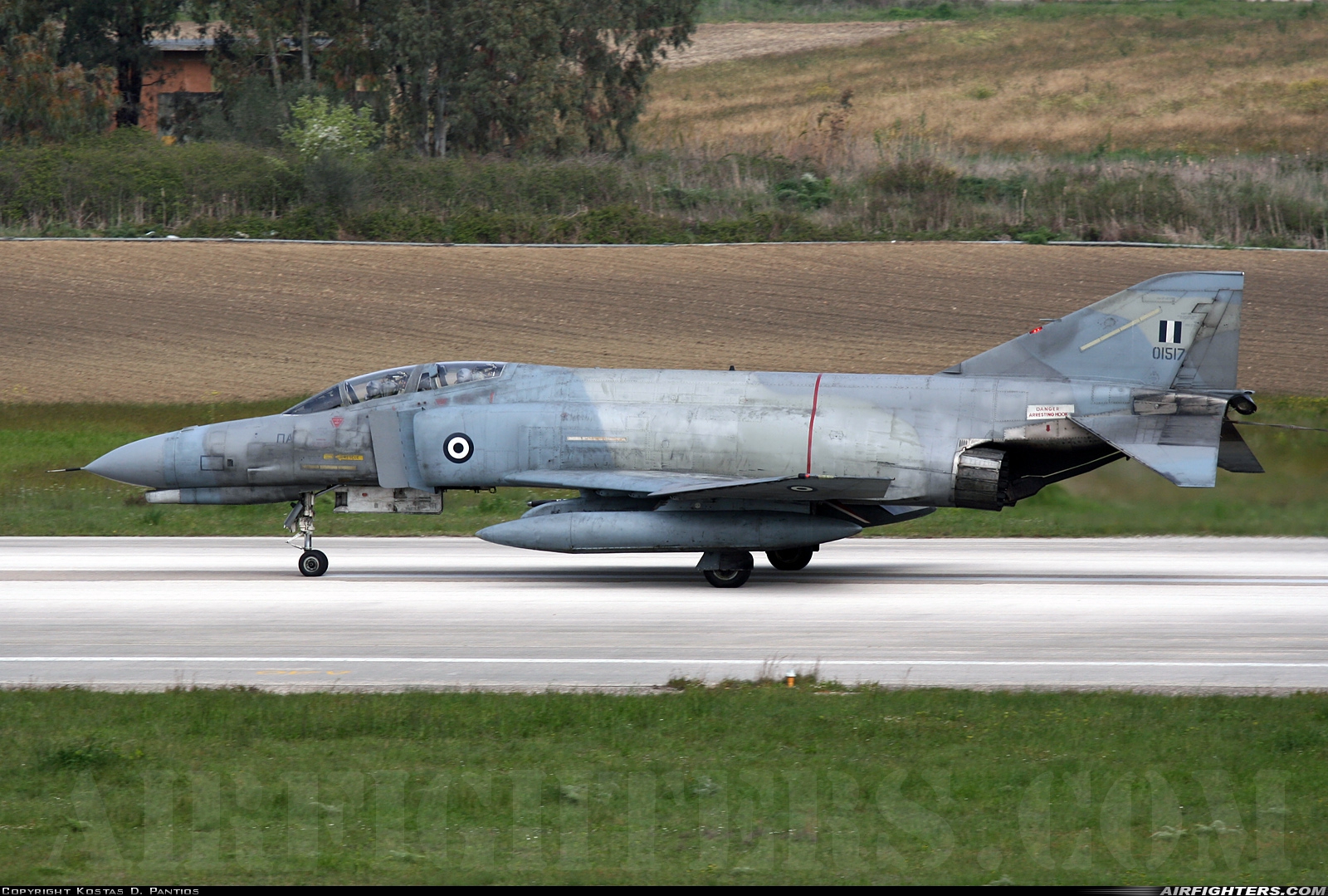 Greece - Air Force McDonnell Douglas F-4E AUP Phantom II 01517 at Andravida (Pyrgos -) (PYR / LGAD), Greece