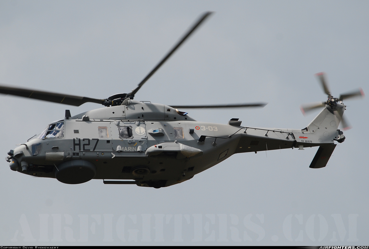 Italy - Navy NHI SH-90A (NH-90NFH) CSX81579 at Uden - Volkel (UDE / EHVK), Netherlands