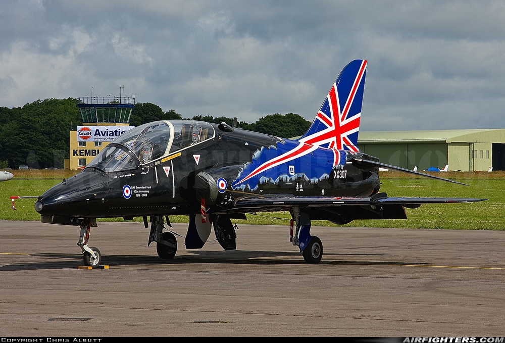 UK - Air Force British Aerospace Hawk T.1A XX307 at Kemble (EGBP), UK