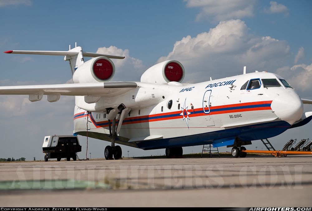 Russia - MChS Rossii - Ministry for Emergency Situations Beriev Be-200ChS RF-32767 at Berlin - Schonefeld (SXF / EDDB), Germany
