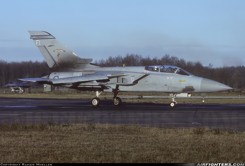 UK - Air Force Panavia Tornado F3 ZE789 at Enschede - Twenthe (ENS / EHTW), Netherlands